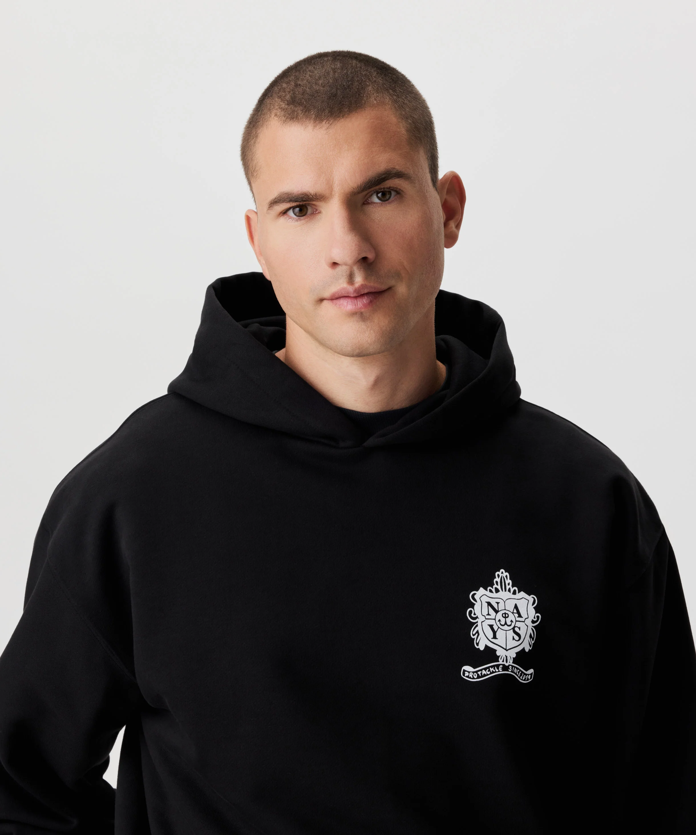 Nays Crest Hoodie Front - Image 4