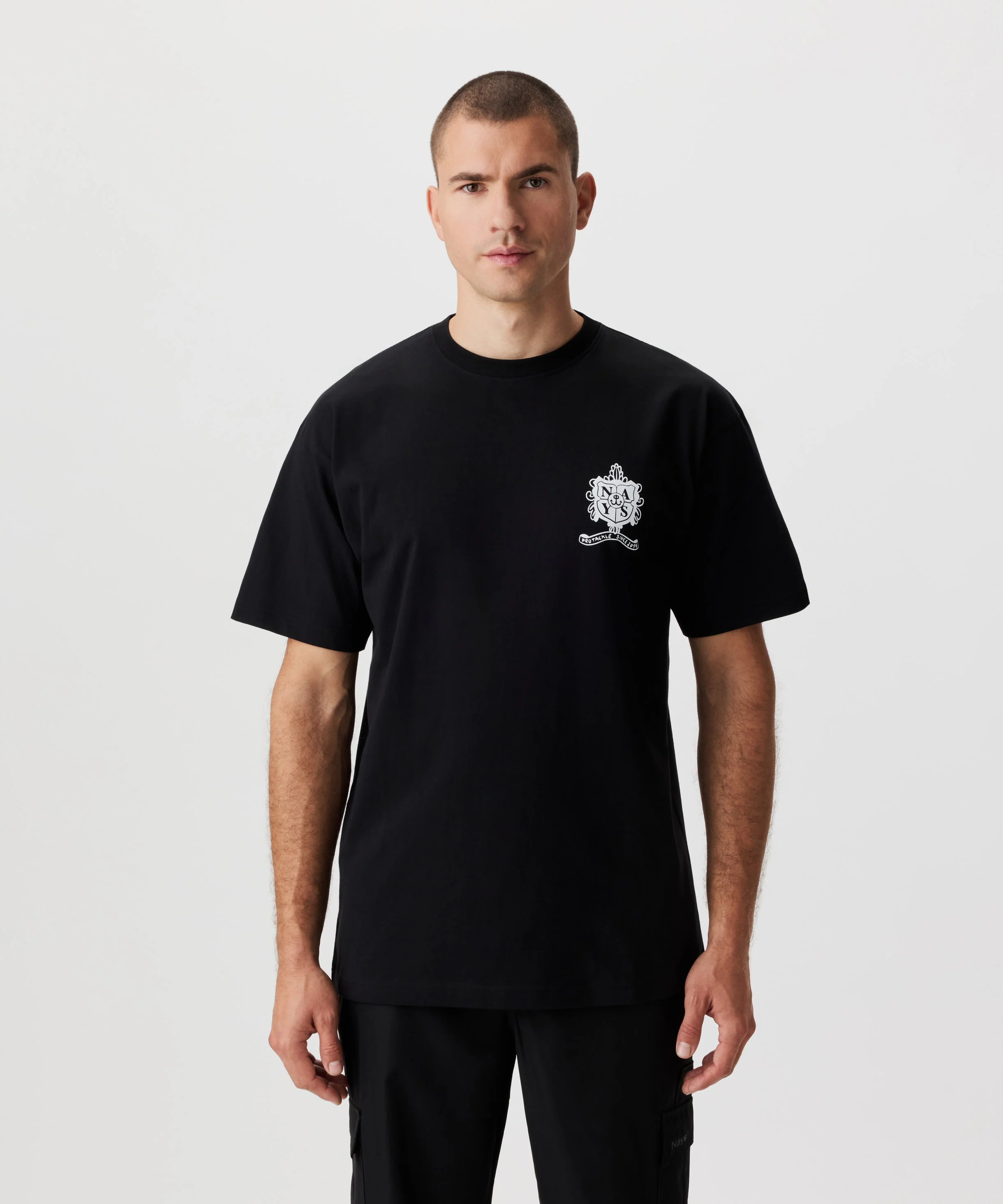 Nays Crest Tee Front - Image 3