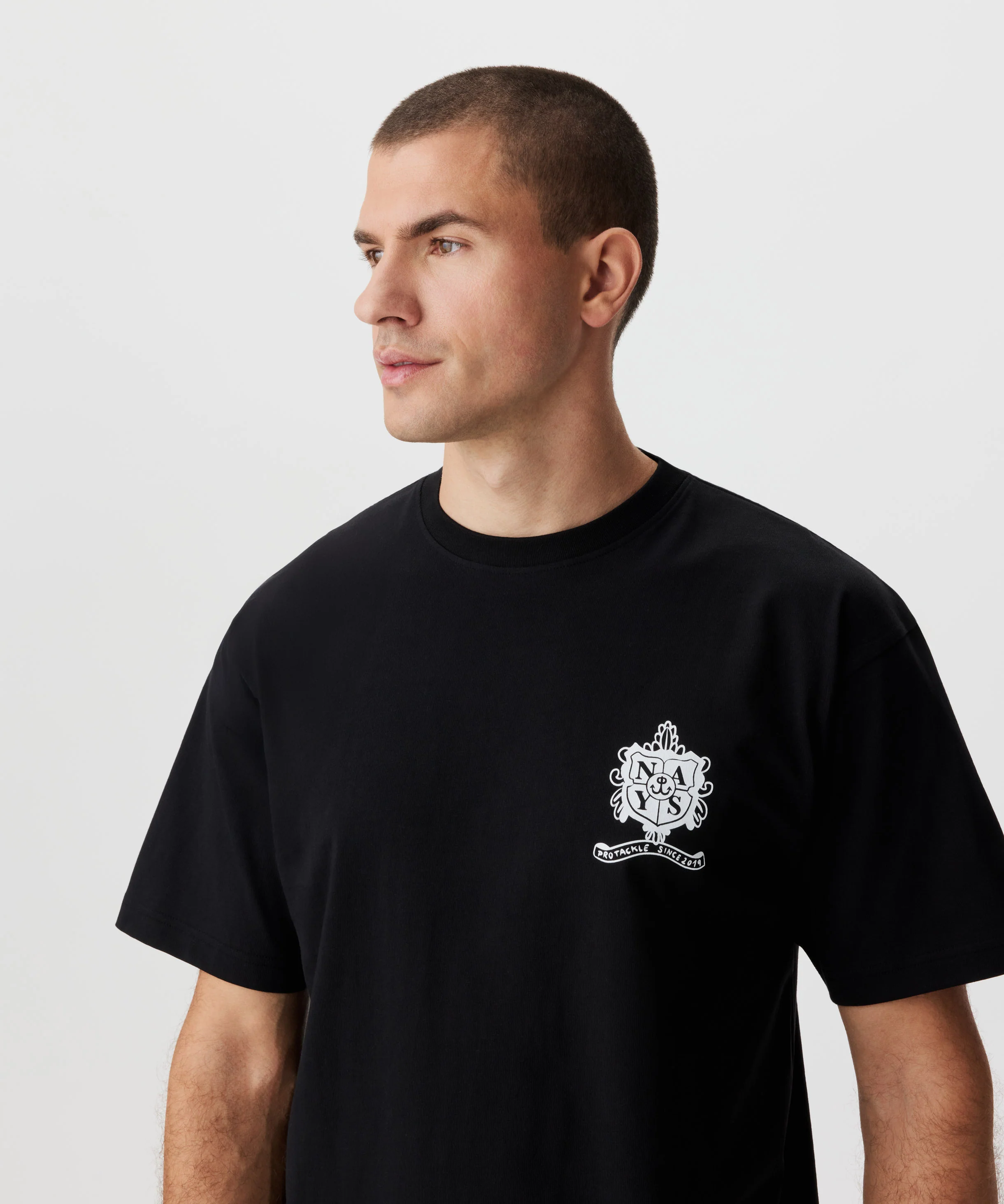 Nays Crest Tee Front - Image 4