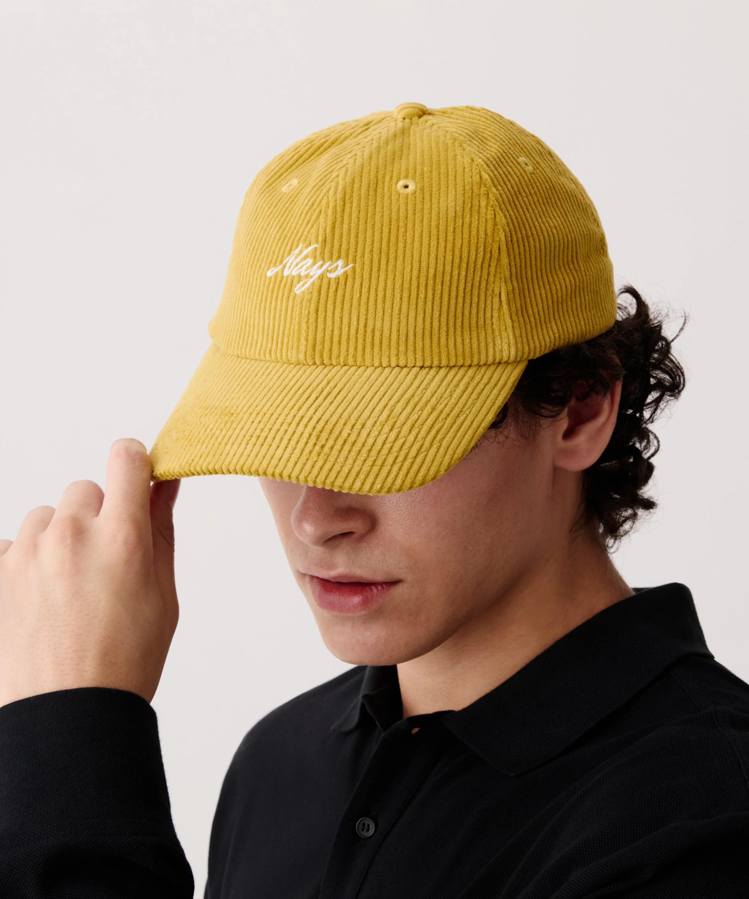 Nays Cord Cap Curved Brim - Image 4