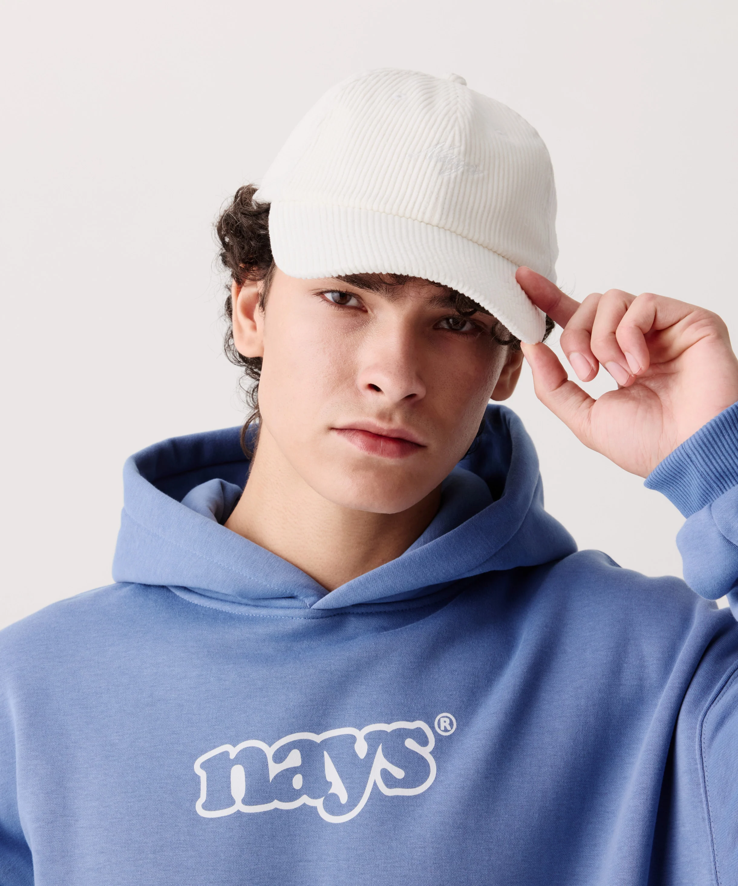 Nays Cord Cap Curved Brim - Image 3