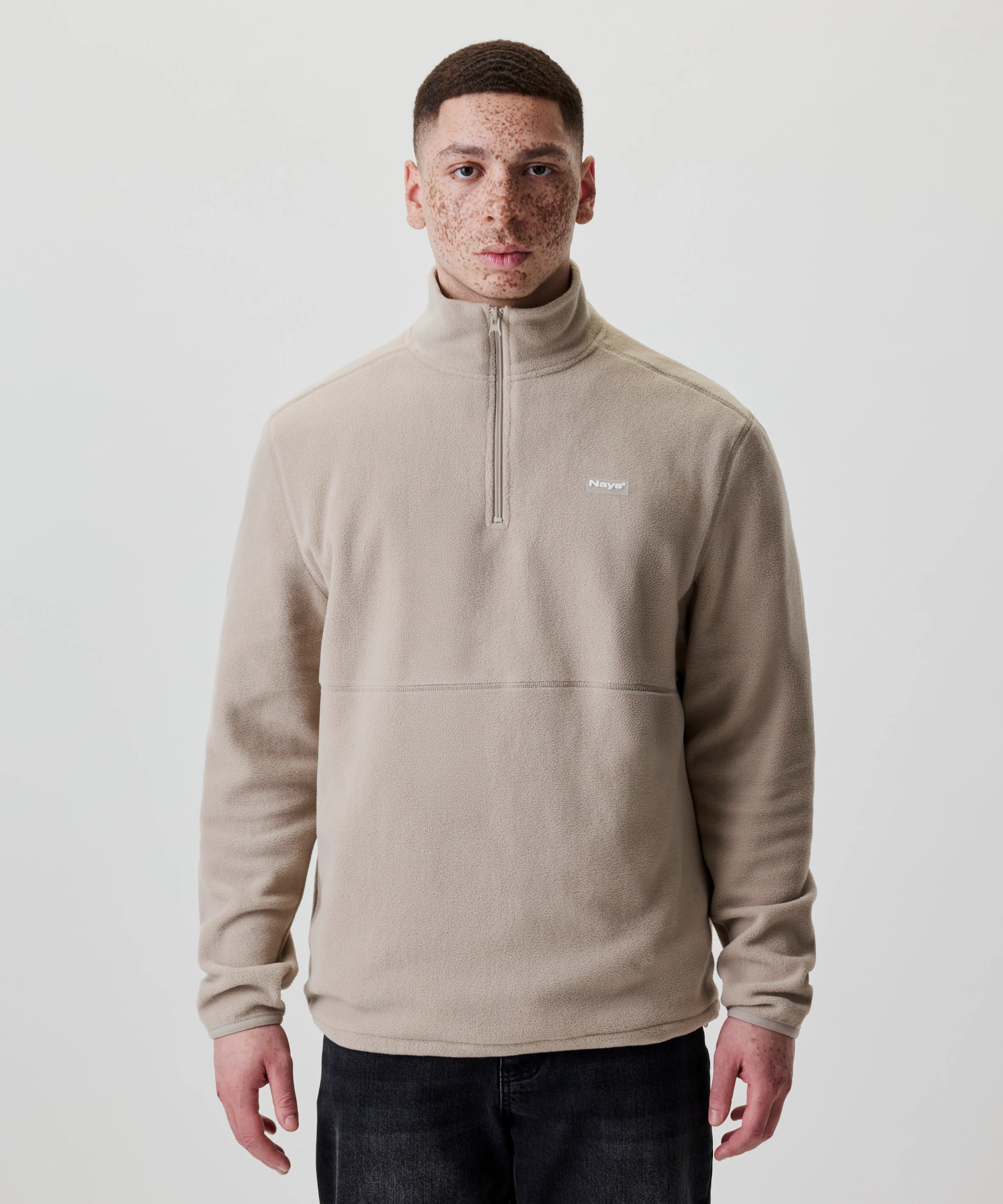 Nays Half Zip Mid Layer Fleece Sweater - Image 3