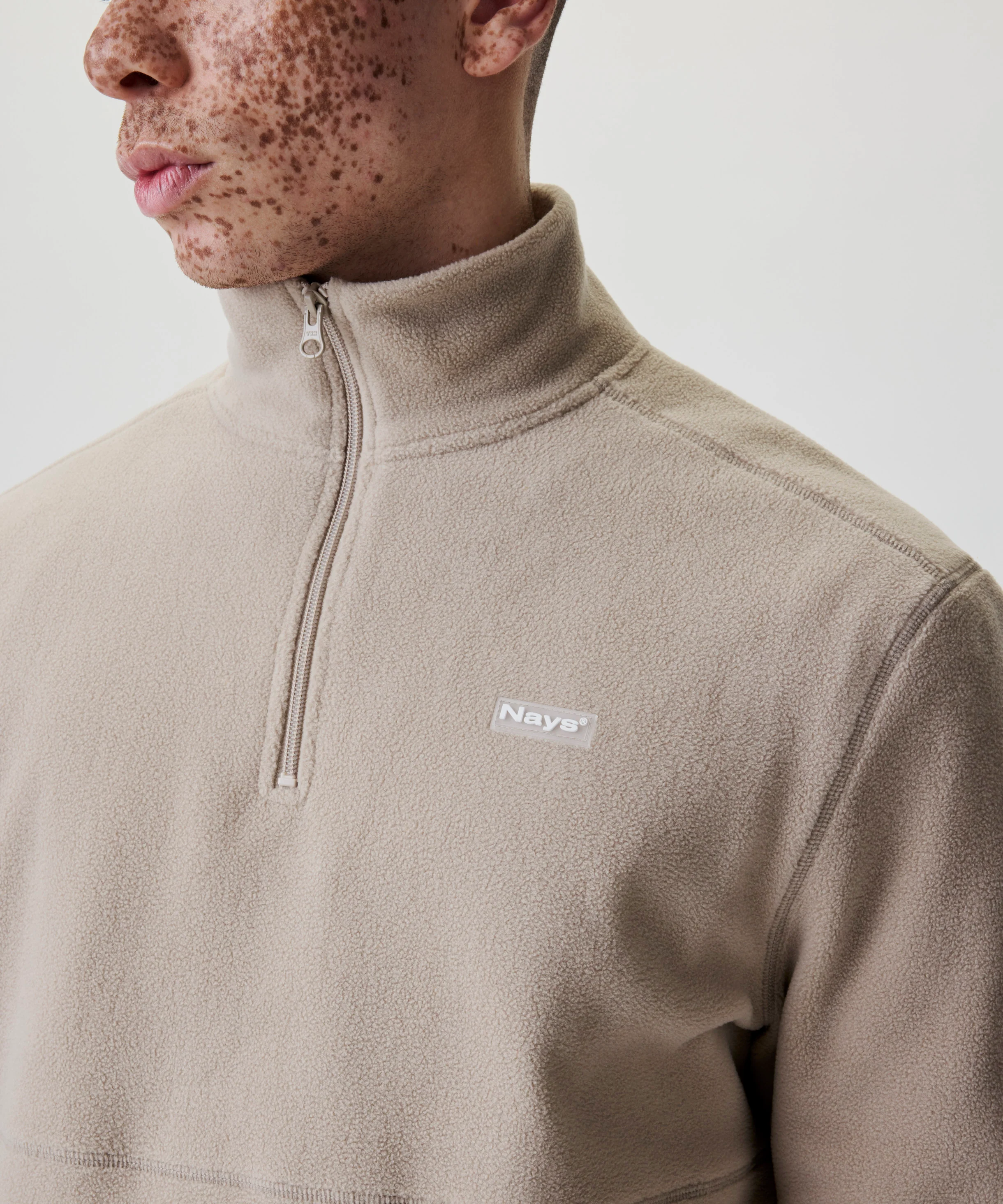 Nays Half Zip Mid Layer Fleece Sweater - Image 5