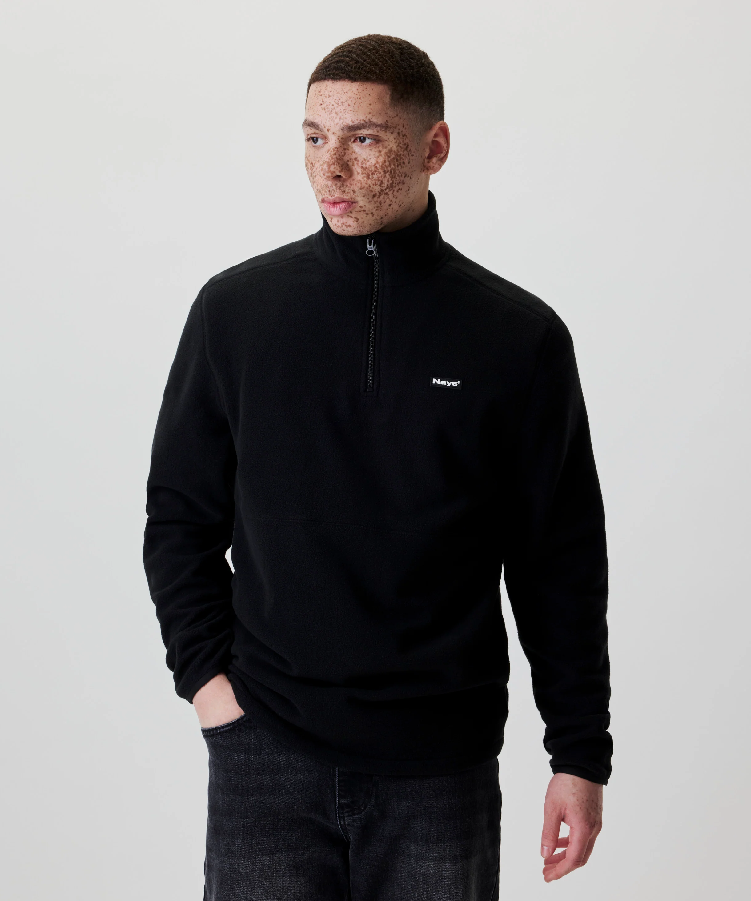 Nays Half Zip Mid Layer Fleece Sweater - Image 4